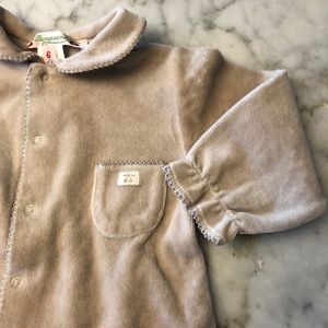 Beige Bonpoint Onesie